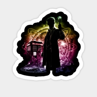 gallifreyan hero Sticker